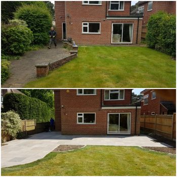 Home View Landscapes - Before and After Paving