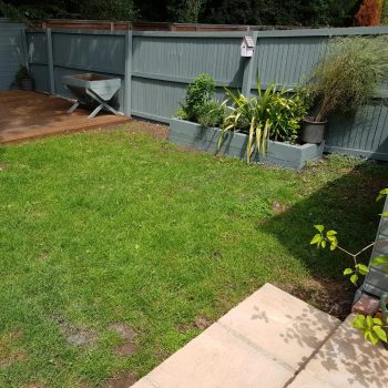 Home View Landscapes - Lawn Before 2